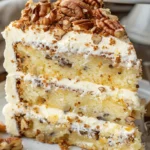 Southern Creamy Pineapple Pecan Cake – Easy & Delicious