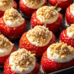 Cheesecake Deviled Strawberries – Perfect Party Treat!