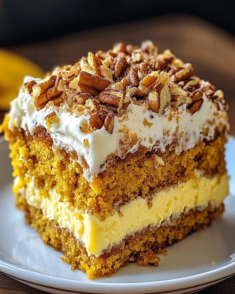 Pumpkin Pecan Delight Cake - Decadent & Moist Recipe