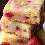 Strawberry Lemon Blondies Recipe - Sweet & Citrusy Bars