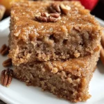 Apple Sauce Spice Cake Bars Recipe – Easy Fall Dessert