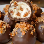 Butterfinger Chocolate Caramel Crunch Truffles Recipe