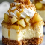 Mini Caramel Apple Cheesecake Bites - Irresistible Treats