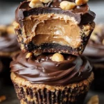 Peanut Butter Chocolate Cookie Cups – Decadent Treats