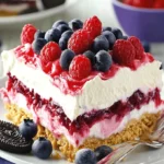 No-Bake Berry Cheesecake: Easy Layered Berry Bliss Recipe