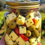 Marinated Cheese and Olives Recipe | Easy & Flavorful Appetizer