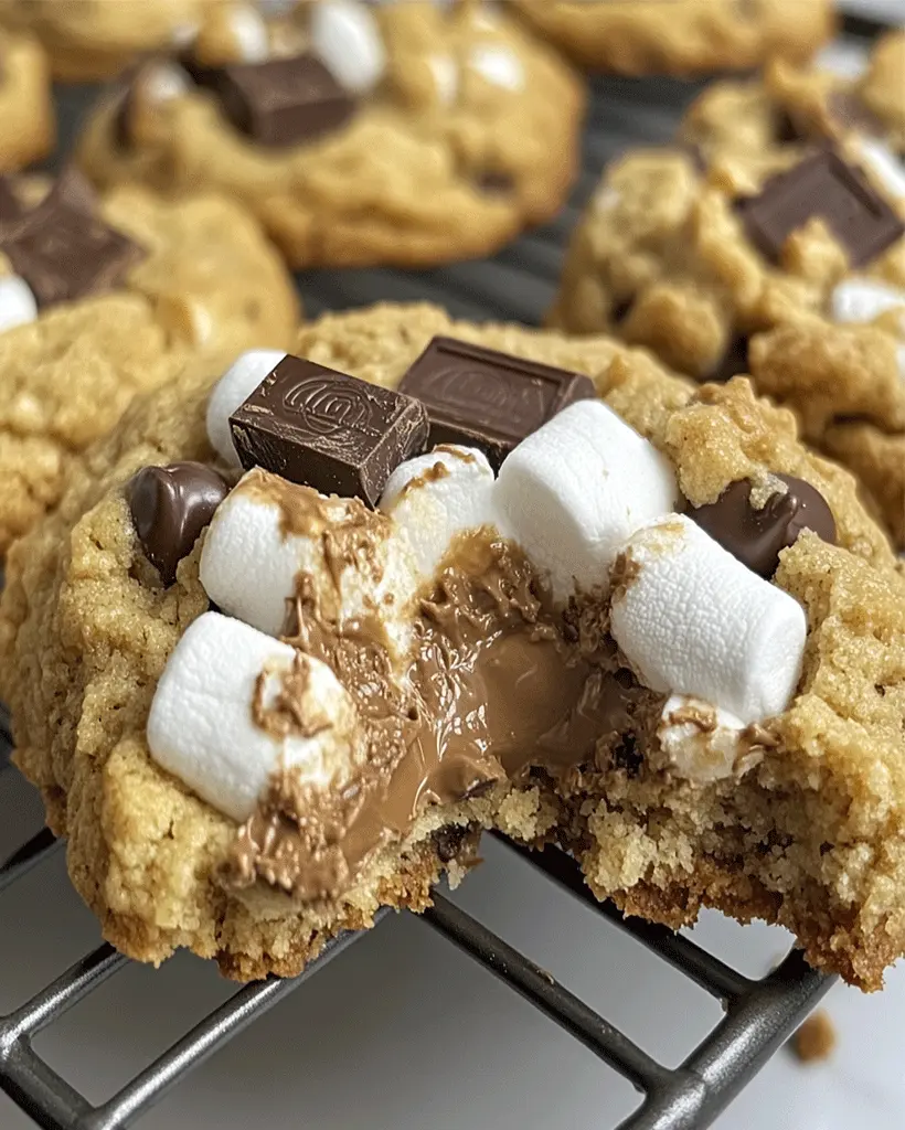 Gooey Marshmallow S'mores Cookies – Easy Recipe & Tips