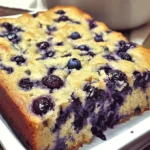 Blueberry Breakfast Cake - Freshly Baked Dream Recipe