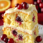 Cranberry Orange Cake Recipe - Easy Holiday Dessert