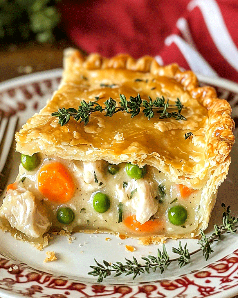 Homemade Chicken Pot Pie - Easy Thanksgiving Recipe