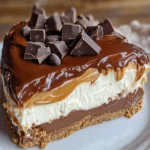 Homemade No-Bake Twix Cheesecake | Easy Dessert Recipe