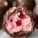 Chocolate Cherry Coconut Truffles - Easy Holiday Treat