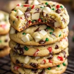 Winter Wonderland Chocolate Chip Christmas Cookies