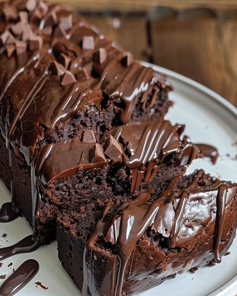 Hot Fudge Brownie Bread - Decadent Dessert Recipe