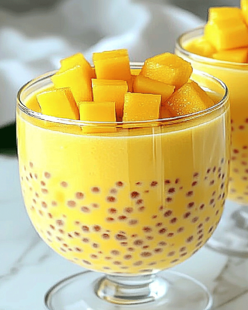 Mango Sago Dessert Recipe - Refreshing Treat