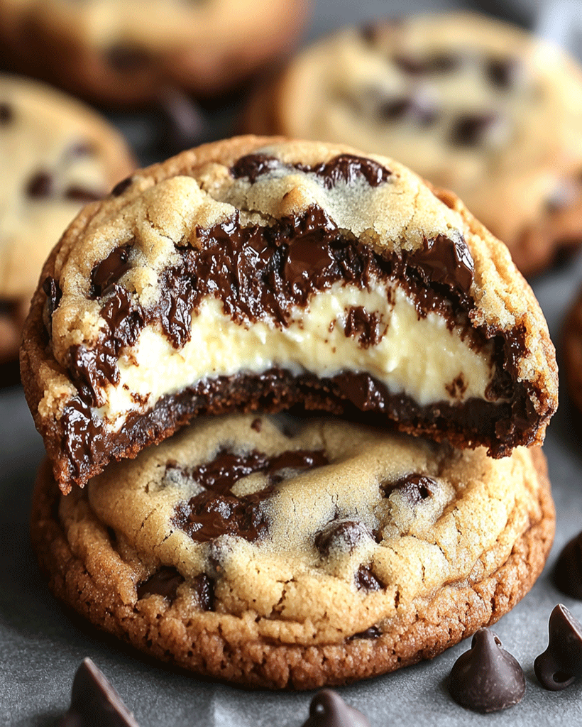 Cheesecake Stuffed Chocolate Chip Cookies – Irresistible Dessert Recipe