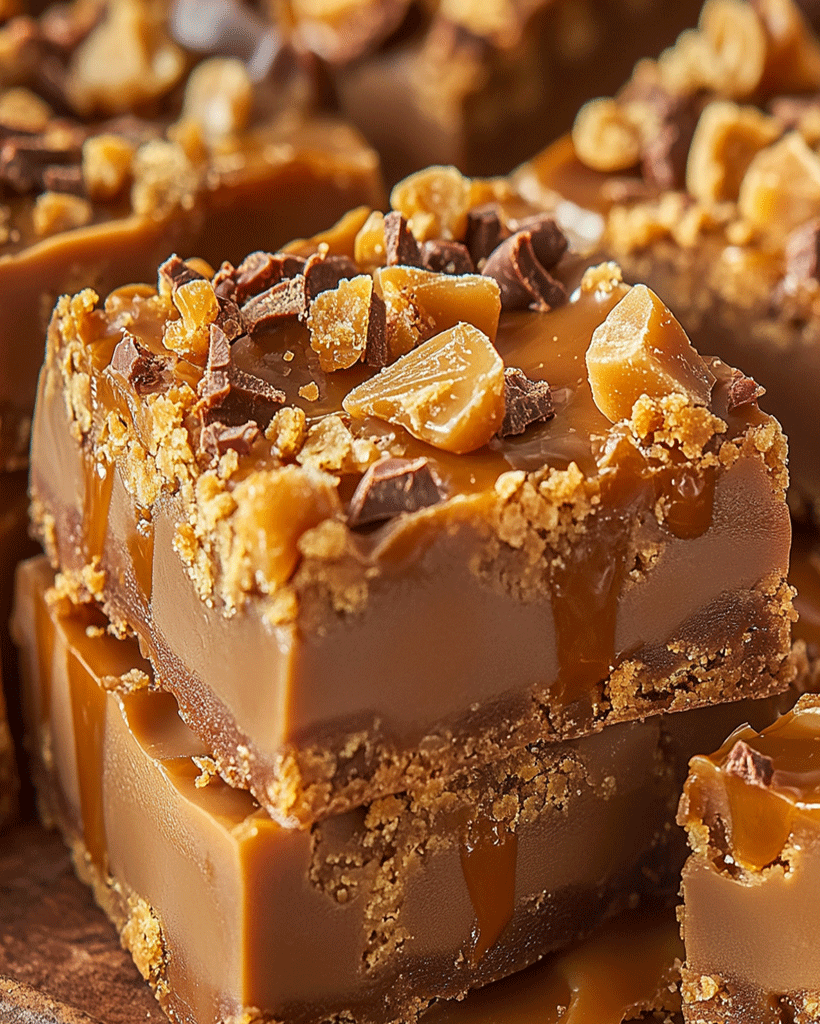 Butterfinger Caramel Crunch Fudge Recipe: Easy Holiday Dessert