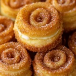 Churro Cheesecake Donut Cookies - Easy Dessert Recipes