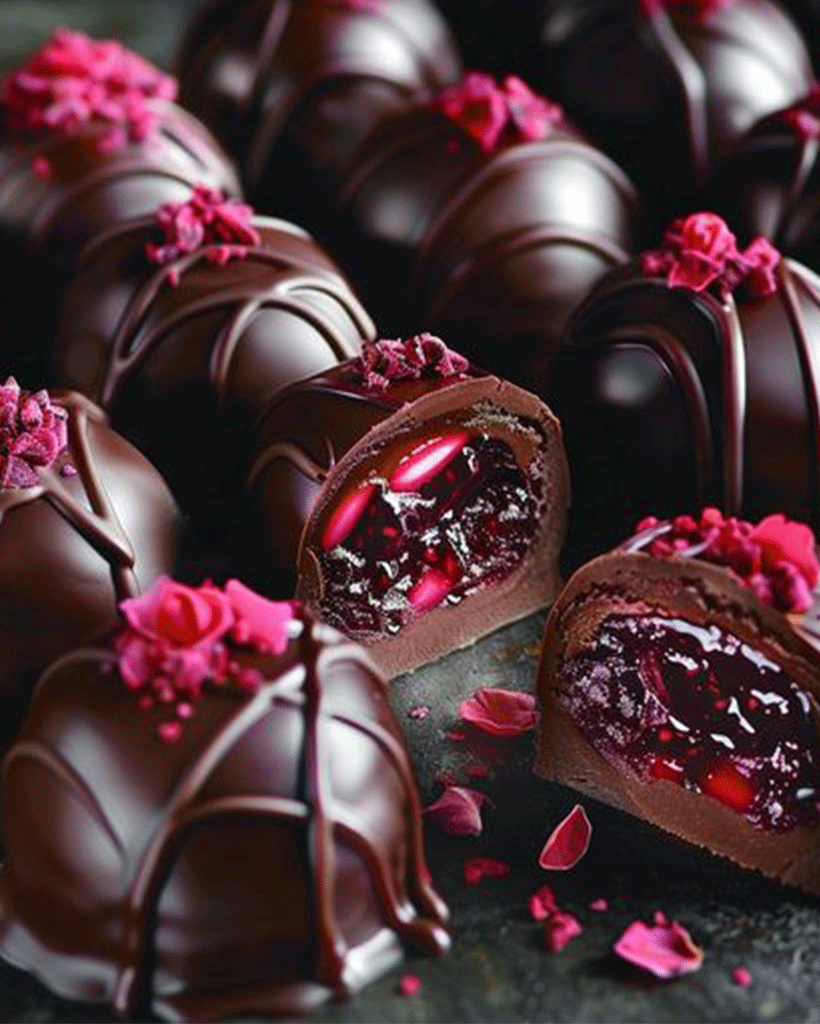 Cherry Chocolate Bonbons Recipe – Elegant Chocolate Treats