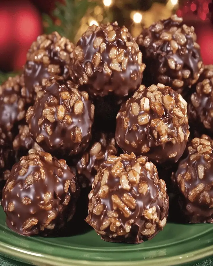 Crunchy Chocolate Hazelnut Truffles – Nutty Chocolate Bites