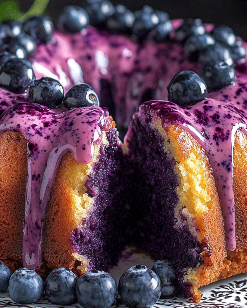 Blueberry Pudding Cake - Easy Recipe for Sweet Treats