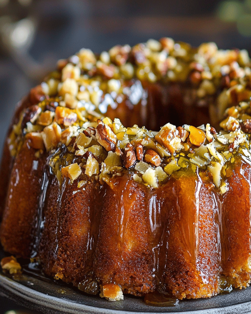 Baklava Bundt Cake Recipe - Irresistible Dessert Delight