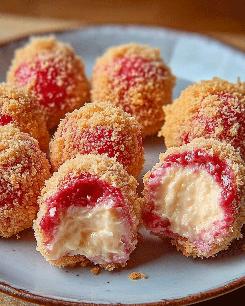 Strawberry Cheesecake Crunch Bites: Easy Recipe