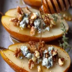 Baked Pears with Blue Cheese - Easy Gourmet Dessert Recipe