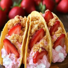 Strawberry Shortcake Tacos - Easy Recipe For Taco Night