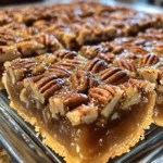 Lazy Girl Pecan Pie Bars - Easy Holiday Dessert Recipe