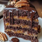 Chocolate Turtle Dream Cake