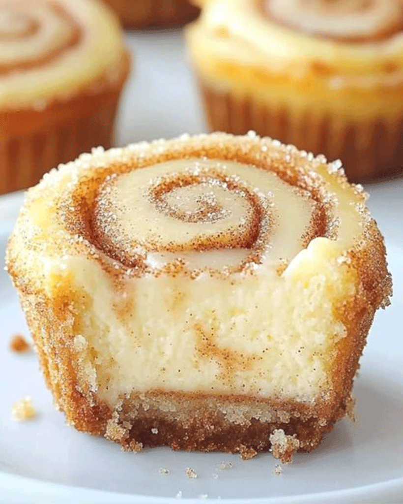 Mini Cinnamon Roll Cheesecakes – Easy Dessert Recipe