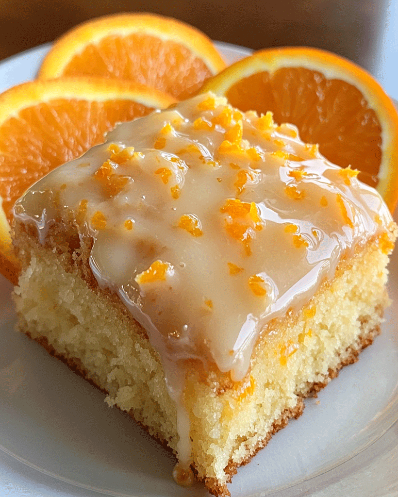 Juicy Orange Breakfast Cake