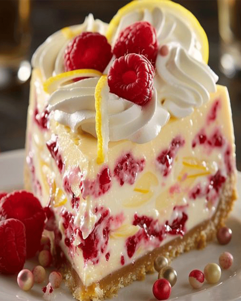 Lemon Raspberry Cheesecake Recipe – Best Dessert Ideas