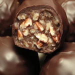 Chocolate Pecan Caramel Truffles - Easy Homemade Recipe