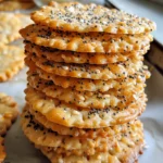 Black Pepper Asiago Crackers – Gourmet Cheese Snack