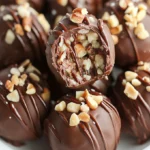 Nutella Hazelnut Chocolate Truffles:Easy Dessert Recipe