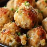 Holiday Turkey Stuffing Balls