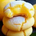 Stuffed Lemon Cookies - Easy Recipe with Gooey Filling