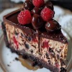 Black Forest Cheesecake Symphony - Decadent Delight