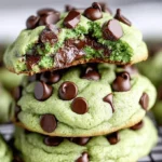 Mint Chocolate Chip Cookies – Soft & Gooey Delight!