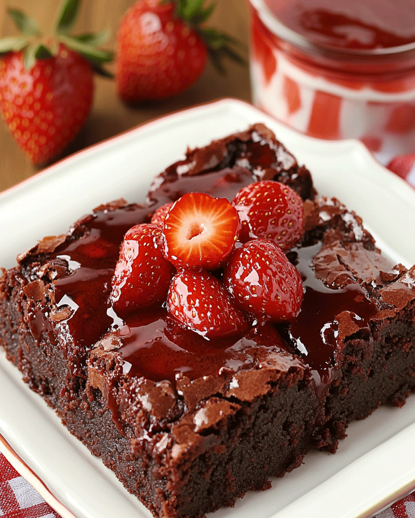 Strawberry Brownie Recipe: Easy, Delicious & Fudgy Treat