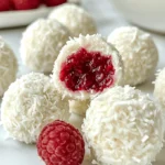 No-Bake Raspberry Coconut Balls – Easy, Delicious Treats