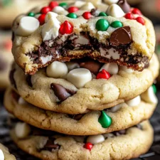 Festive Holiday Chocolate Chip Cookies Recipe – Easy Xmas Treat
