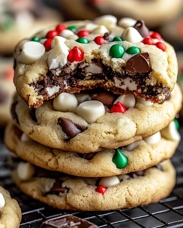 Festive Holiday Chocolate Chip Cookies Recipe – Easy Xmas Treat