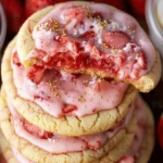 Strawberry Glazed Sugar Cookies - Luscious Fruity Bliss