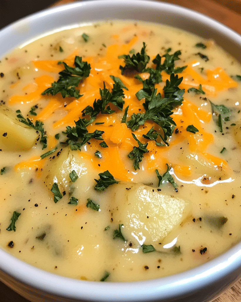 Creamy Potato Soup Recipe – High-Protein Comfort Food