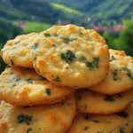 Cheesy Jalapeño Shortbread Biscuits: Savory & Spicy Snack