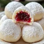 Cranberry Lime Snowball Cookies - Festive Holiday Treat