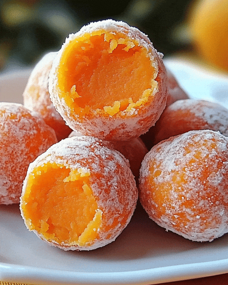 No-Bake Carrot Coconut Truffles